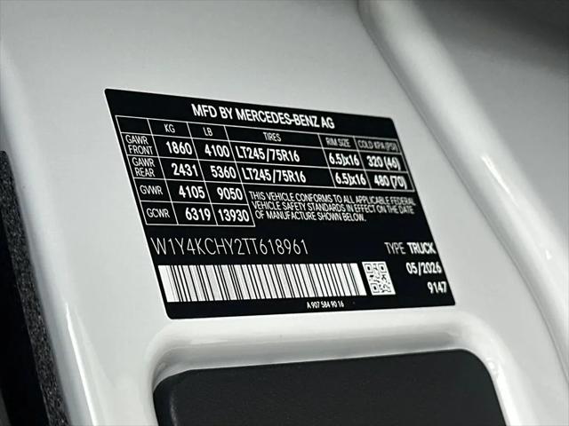 2026 Mercedes-Benz Sprinter 2500 High Roof 4-Cyl Diesel