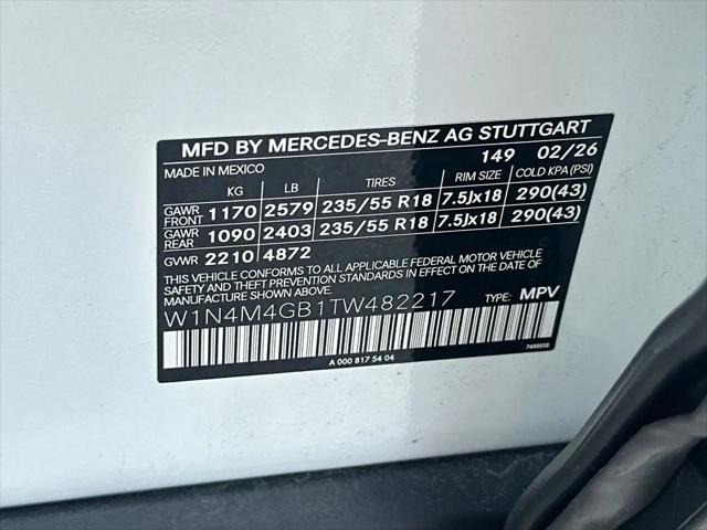 2026 Mercedes-Benz GLB GLB 250