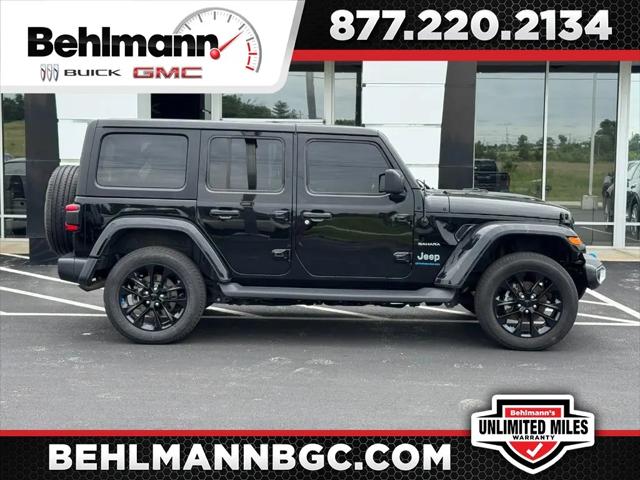 2023 Jeep Wrangler 4xe Sahara 4x4 for sale in Troy, MO