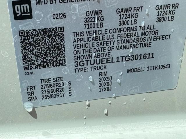 2026 GMC Sierra 1500 Crew Cab, Short Bed, AT4, 4WD