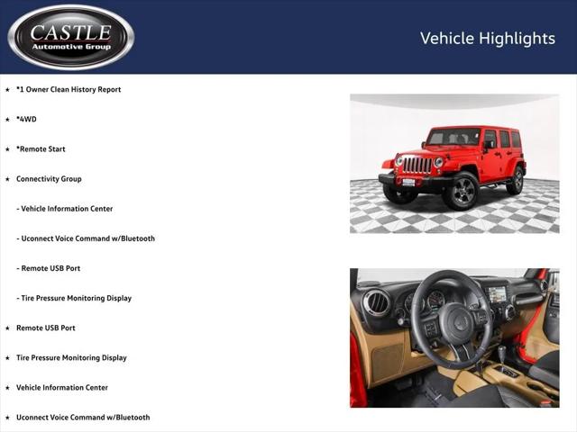 2017 Jeep Wrangler Unlimited Sahara 4x4