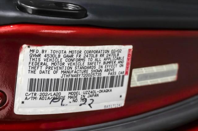 2002 Lexus SC 430 SC 430