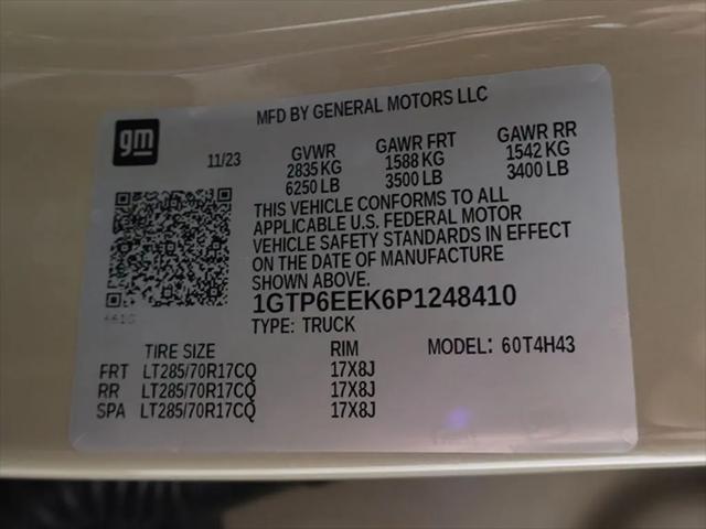 2023 GMC Canyon 4WD Crew Cab Short Box AT4X