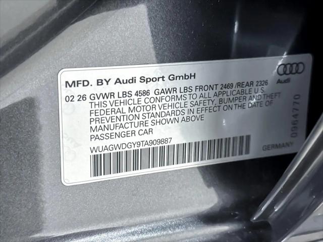 2026 Audi RS 3 TFSI quattro S tronic