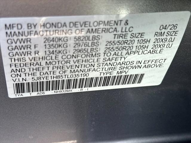 2026 Acura MDX Advance Package