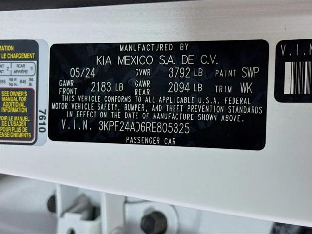 2024 Kia Forte LXS