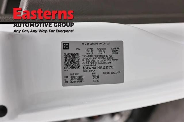 2024 GMC Savana Cargo RWD 2500 Regular Wheelbase Work Van