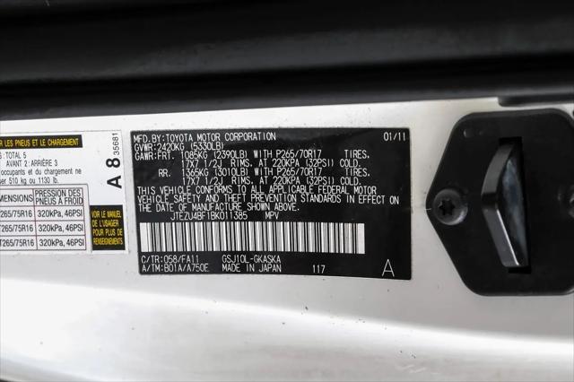 2011 Toyota FJ Cruiser Base