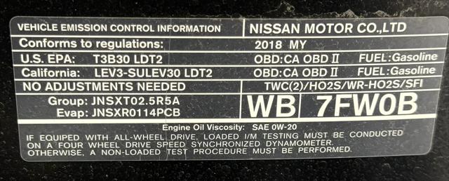 2018 Nissan Rogue SL