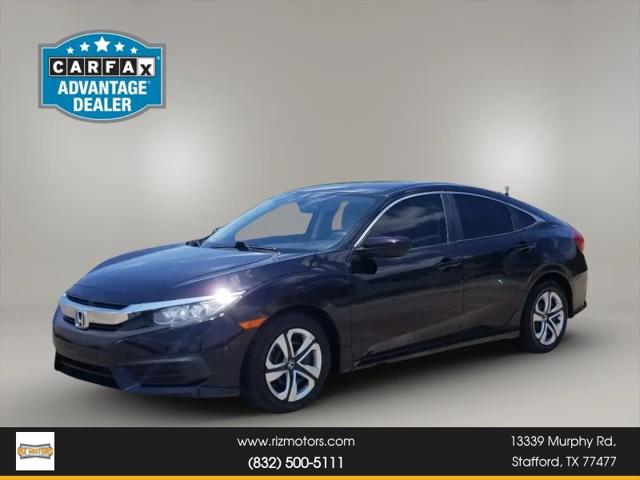 2017 Honda Civic LX for sale in Stafford, TX