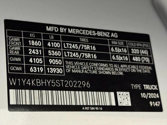 2025 Mercedes-Benz Sprinter 2500 Standard Roof 4-Cyl Diesel