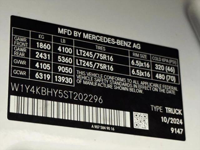2025 Mercedes-Benz Sprinter 2500 Standard Roof 4-Cyl Diesel