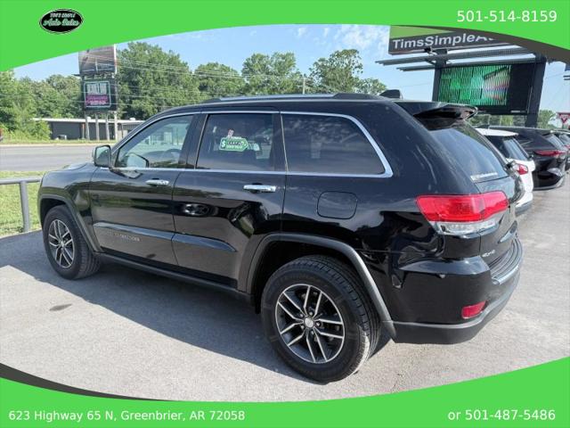 2017 Jeep Grand Cherokee Limited 4x4 for sale in Greenbrier, AR