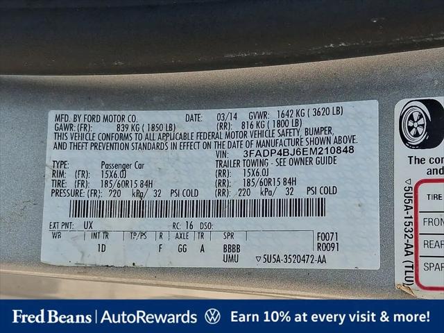 2014 Ford Fiesta SE