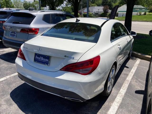 2018 Mercedes-Benz CLA 4MATIC