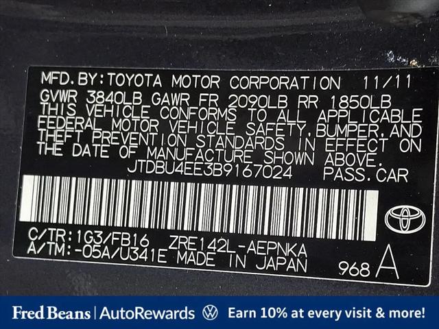 2011 Toyota Corolla LE