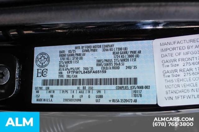 2025 Ford F-150 Platinum