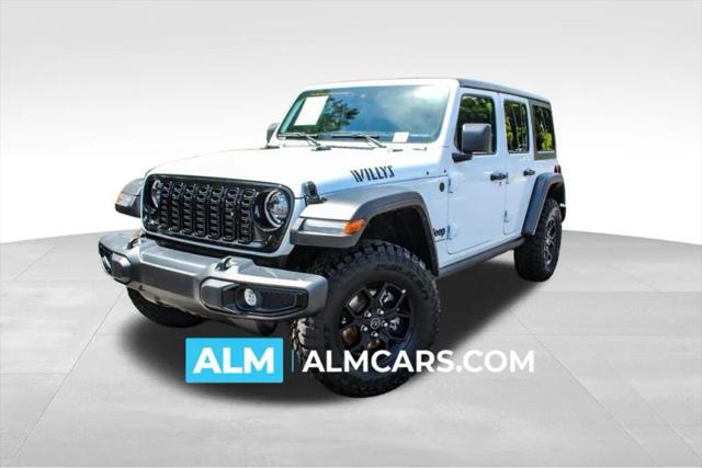 2025 Jeep Wrangler 4-Door Willys 4x4 for sale in Buford, GA