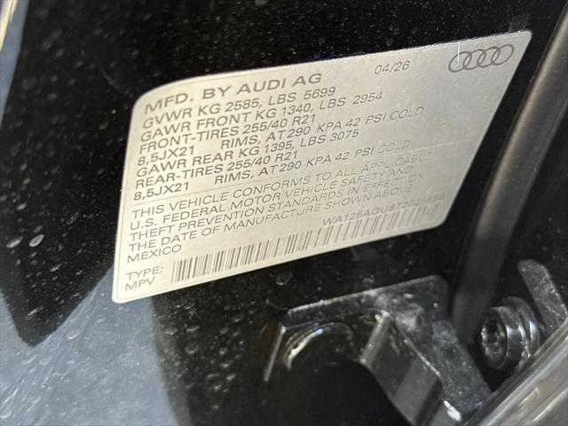 2026 Audi SQ5 Premium Plus TFSI quattro S tronic