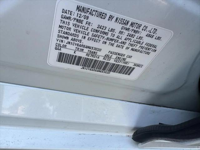 2010 INFINITI G37 G37x