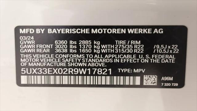 2024 BMW X6 xDrive40i
