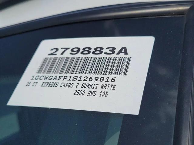 2025 Chevrolet Express Cargo Van RWD 2500 Regular Wheelbase WT