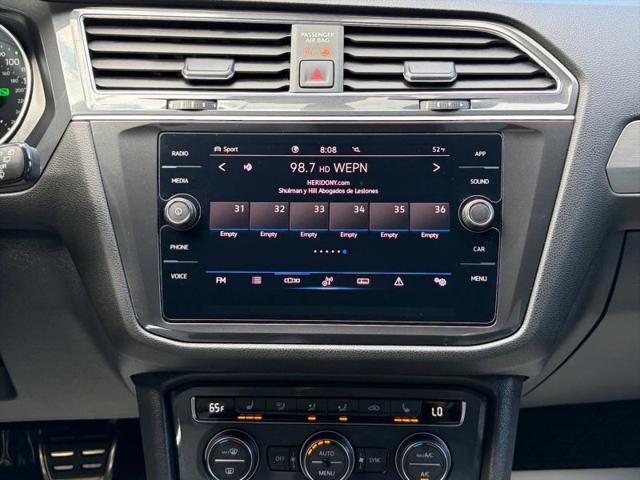 2021 Volkswagen Tiguan 2.0T SE R-Line Black