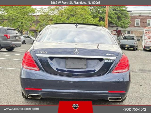 2015 Mercedes-Benz S 550 4MATIC