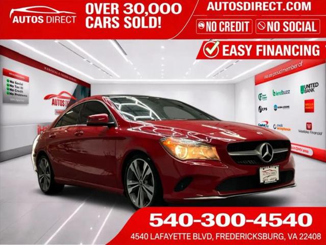 2019 Mercedes-Benz CLA 4MATIC for sale in Fredericksburg, VA