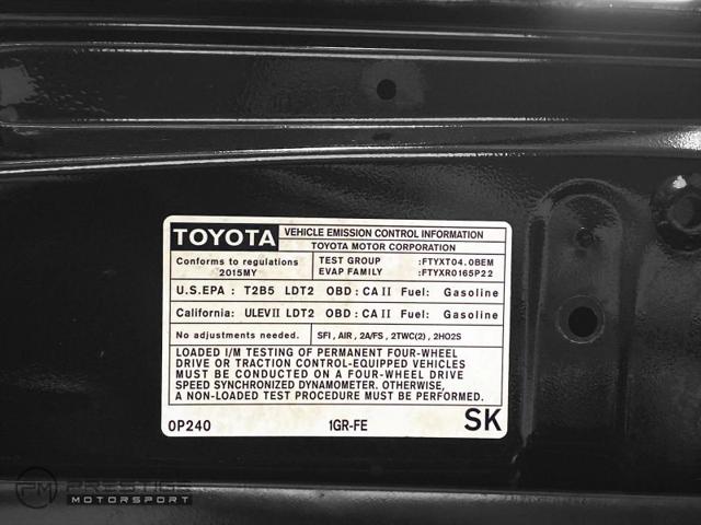 2015 Toyota Tacoma PreRunner V6
