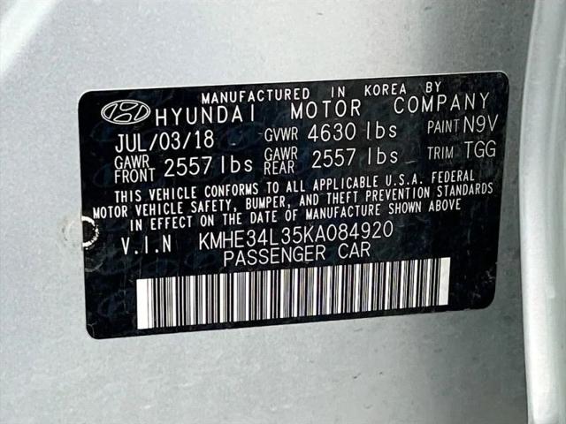 2019 Hyundai Sonata Hybrid Limited