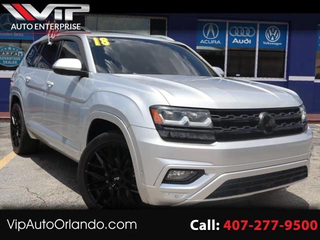 2018 Volkswagen Atlas 3.6L V6 SEL Premium for sale in Orlando, FL