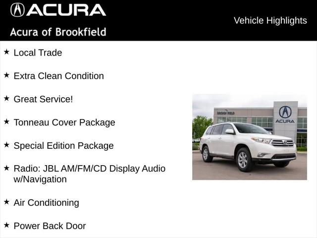 2013 Toyota Highlander SE V6