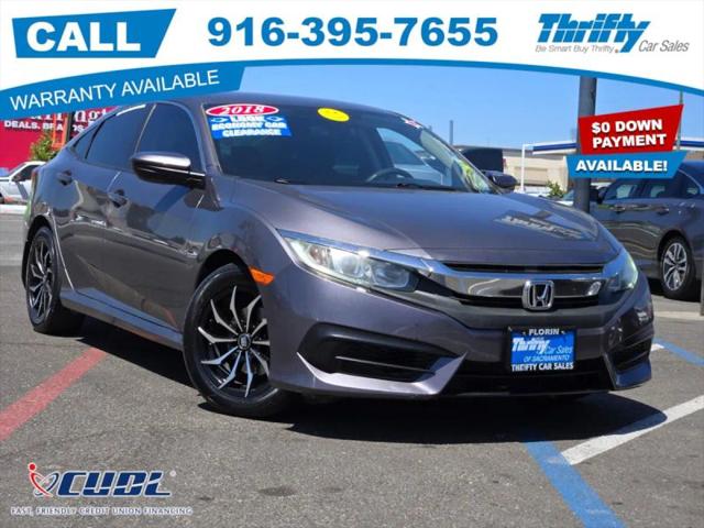 2018 Honda Civic LX for sale in Sacramento, CA