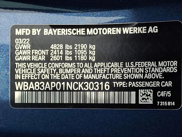 2022 BMW M4 M440i