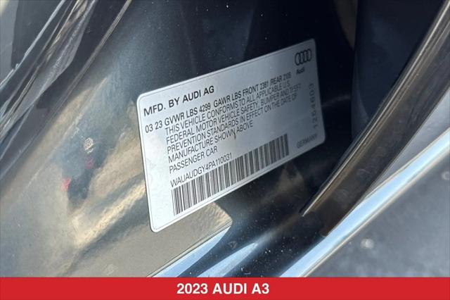 2023 Audi A3 Premium 40 TFSI Front-Wheel Drive S tronic