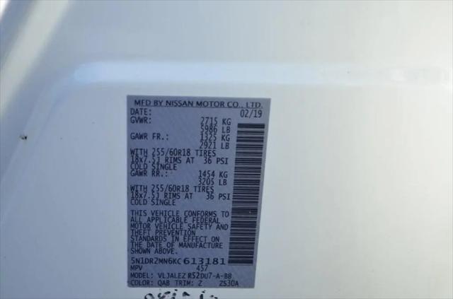 2019 Nissan Pathfinder SV