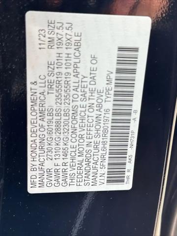 2024 Honda Odyssey Touring