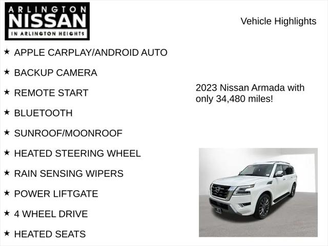 2023 Nissan Armada Platinum 4WD