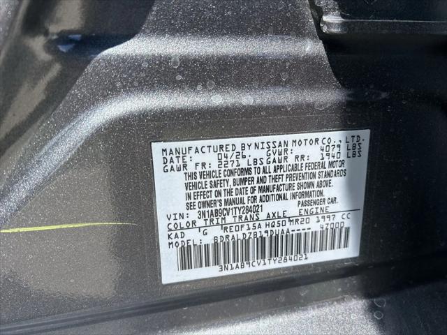 2026 Nissan Sentra SV