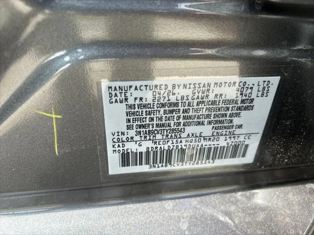 2026 Nissan Sentra SV