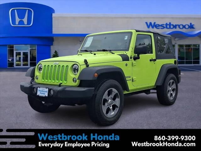 2017 Jeep Wrangler Sport 4x4 for sale in Westbrook, CT