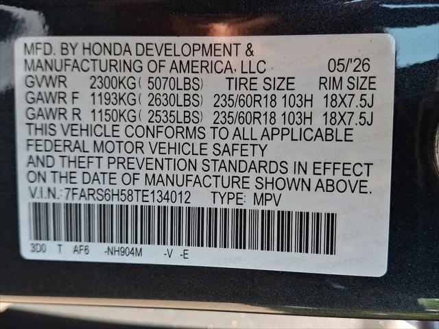 2026 Honda CR-V Hybrid AWD Sport