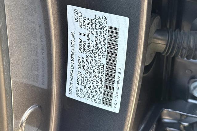 2020 Honda Accord Touring