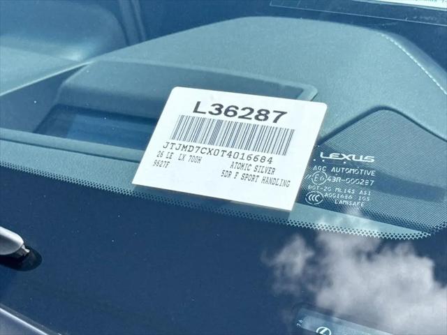 2026 Lexus LX F SPORT Handling