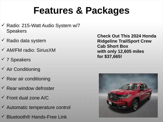 2024 Honda Ridgeline TrailSport