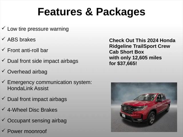2024 Honda Ridgeline TrailSport