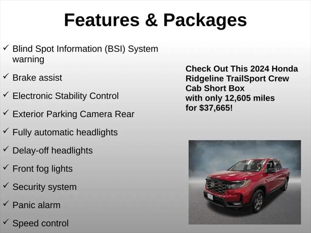 2024 Honda Ridgeline TrailSport