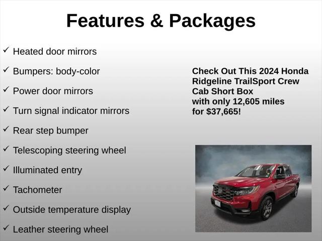 2024 Honda Ridgeline TrailSport