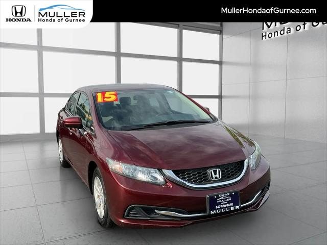 2015 Honda Civic LX for sale in Gurnee, IL